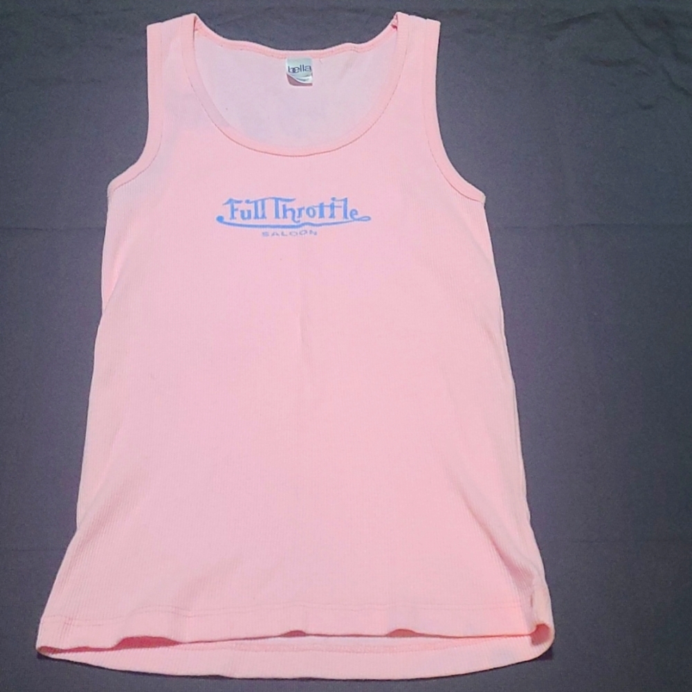 Full Throttle Women's Tank Top Pink Medium